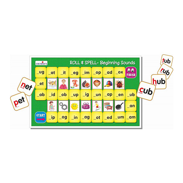 Pegasus Toys | Roll and Spell - CVC Words